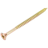 Универсальный саморез Rizzel Pz 5,0x80 желтый цинк 200 шт 00-00466997