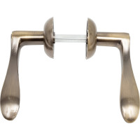 Ручка дверная алюминиевая бронза Вантаж V64Q AL