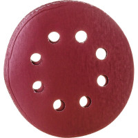 Круг шлифовальный перфорированный, 8 отверстий, 125 мм, P1200, 5 шт Росомаха 438812