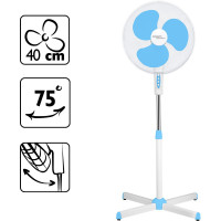 Напольный вентилятор SCARLETT 16", голубой SC-SF111B29