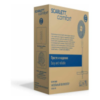 Напольный вентилятор SCARLETT 16", голубой SC-SF111B29