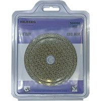 Алмазный гибкий шлиф. гальванический круг "Черепашка" Hilberg 100 мм № 60 560060