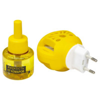 Комплект от комаров Комарофф оффлайн ДЛИТЕЛЬНО 70 ночей, без запаха, флакон 45 мл OF01060201