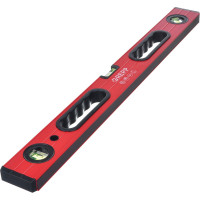 Алюминиевый уровень Ladina, магнитный, 60 см, 3 глазка, 505-117