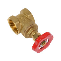 Клиновая задвижка MVI латунная 1 1/4" BV.880.07