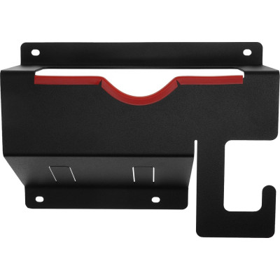 Настенный держатель для угловых шлифмашинок до 125 мм EMBODIMENT черный EMB-USM-SW-B