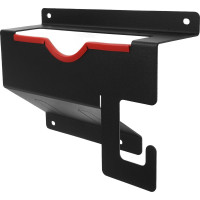 Настенный держатель для угловых шлифмашинок до 125 мм EMBODIMENT черный EMB-USM-SW-B