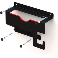 Настенный держатель для угловых шлифмашинок до 125 мм EMBODIMENT черный EMB-USM-SW-B