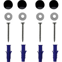 Настенный держатель для угловых шлифмашинок до 125 мм EMBODIMENT черный EMB-USM-SW-B