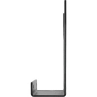 Настенный держатель для угловых шлифмашинок до 210 мм EMBODIMENT черный EMB-USM-LBW-B