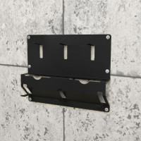 Настенный держатель для угловых шлифмашинок и отрезных дисков EMBODIMENT черный EMB-USM-DB-B