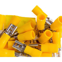 Разъём DORI плоский изолированный гнездо 7,4 мм 4-6 мм2 РПИм 25 шт 42112