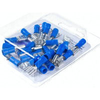 Разъём DORI плоский изолированный гнездо 7,4 мм 1,5-2,5 мм2 РПИм 25 шт 42105