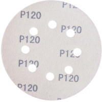 Круг шлифовальный Purple PP627 (125 мм; 8 отверстий; Р120; 100 шт) Hanko PP627.125.8.0120