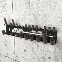 Настенный держатель-органайзер торцевых головок EMBODIMENT черный EMB-WOEH-B