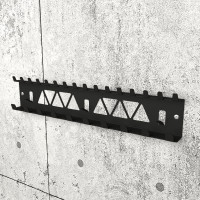 Настенный держатель-органайзер торцевых головок EMBODIMENT черный EMB-WOEH-B