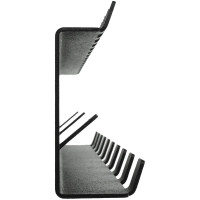 Настенный держатель-органайзер торцевых головок EMBODIMENT черный EMB-WOEH-B