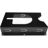 Настенный держатель-органайзер для полировальных машин EMBODIMENT черный EMB-WOPM-B