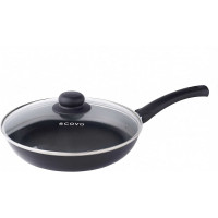 Сковорода SCOVO диаметр 20 см стеклянная крышка RC-007