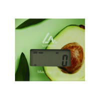 Кухонные электронные весы LUAZON LVK-501 Авокадо, до 7 кг 7090556