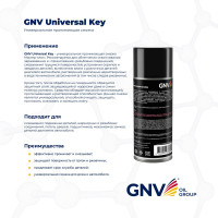 Универсальная проникающая смазка GNV Universal Key Мастер-ключ GUK8151015578953500520