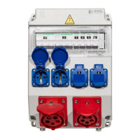 Щит с розетками навесной Combox 11 EVOL 0102-009-1