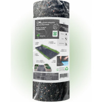 Резиновая садовая дорожка Alegria Top garden 2500x400x5 мм 2500.400.5.TG