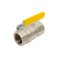 Шаровой кран MVI газовый полнопроходной 3/4" внутренняя-внутренняя, ручка рычаг BV.811.05