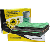 Комплект для шумоизоляции канализационных труб TONLOS Pipe Pro 4640107331957