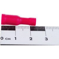 Разъем DORI штекерный изолированный, гнездо РШИм 0,5-1,5 мм2 D4 мм 100 шт 44581