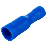 Разъем DORI штекерный изолированный, гнездо РШИм 1,5-2,5 мм2 D5 мм 100 шт 44598