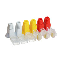 Коннектор DORI RJ-45 8P8C 6 шт + колпачки 2346