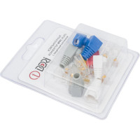 Коннектор DORI RJ-45 8P8C 6 шт + колпачки 2346