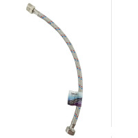 Гибкая подводка для воды OUTE 1/2", гайка-штуцер, 40 см TP56-40