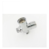 Дивертор для смесителя OUTE картриджный, 1 вход - 3/4", 2 выхода - 1/2" и 3/4", корпус силумин TP20-2