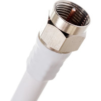 Коаксиальный кабель DORI SAT-50 на F-разъёмах 20 м + переходник на TV 40422