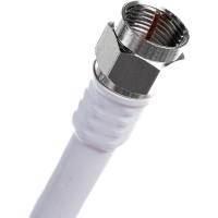 Коаксиальный кабель DORI SAT-50 на F-разъёмах 10 м + переходник на TV 40026