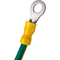 Заземляющий провод Промрукав сечением 6 мм2 длиной 150мм 10шт PR08.3126