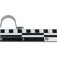 Металлическая однолапковая скоба без отверстий Промрукав СМО d31-32 мм, для монтажного пистолета PR08.2795