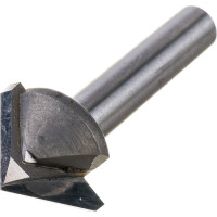 Фреза V-образная конусная (16 мм; угол 2A°-90; хв-к 6 мм) N2V61690 DJTOL 872