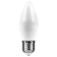 Светодиодная лампа SAFFIT SBC3715 Свеча E27 15W 4000K 55206