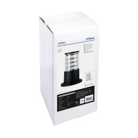 Садово-парковый светильник FERON DH0800, столб, E27 230V, черный 41915