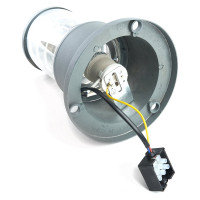 Садово-парковый светильник FERON DH0800 столб, E27 230V, серый 41916