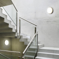 Светодиодный пылевлагозащищённый светильник FERON с акустическим датчиком, с дежурным режимом работы AL3018 41892