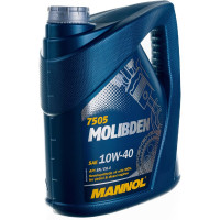 Полусинтетическое моторное масло MANNOL MOLIBDEN 10W40, 4 л 75054