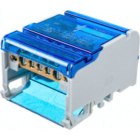 Шина на DIN-рейку в корпусе (кросс-модуль) STEKKER 4x7 3L+PEN LD505-407 39683