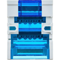 Шина на DIN-рейку в корпусе (кросс-модуль) STEKKER 4x7 3L+PEN LD505-407 39683