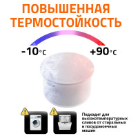 Заглушка Ostendorf HTM 50 мм, белый 559820