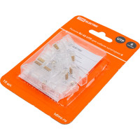 Разъем TDM ELECTRIC RJ-45 UTP для кабеля кат. 6, 8P8C в блистере 10 штук SQ0561-0008
