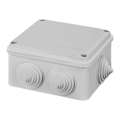Коробка распределительная TDM ELECTRIC 100х100х50мм, крышка на винтах, IP55, 6 входов SQ1401-1234